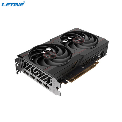 Não placa gráfica de Video Card Sapphire Radeon RX 6600 8G GDDR6 256bit do mineiro de LHR GPU