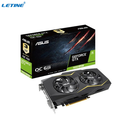 JOGO de Graphic Card ASUS GTX1660S O6G do mineiro de 6GB GDDR6