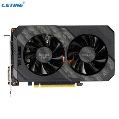 Placa de vídeo 1660 do GB TUF OC do si 6 de Graphic Card ASUS GeForce GTX do mineiro GDDR6