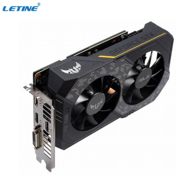 Placa de vídeo 1660 do GB TUF OC do si 6 de Graphic Card ASUS GeForce GTX do mineiro GDDR6