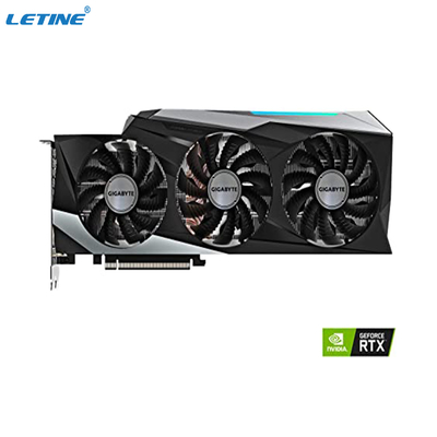 Fãs da placa gráfica 3 WINDFORCE de OC 12G do jogo de GeForce RTX 3080 da giga byte