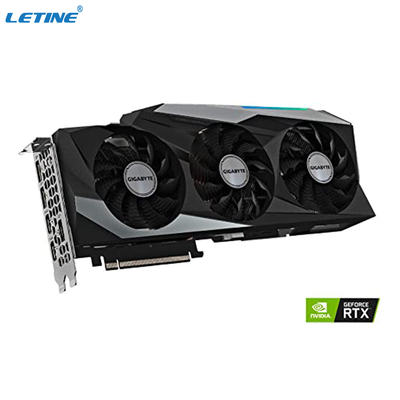 Fãs da placa gráfica 3 WINDFORCE de OC 12G do jogo de GeForce RTX 3080 da giga byte