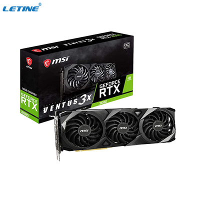 Placas gráficas da relação 8gb de Graphic Card HDMI do mineiro de MSI GeForce RTX 3080 VENTUS 3X 10GB GDDR6X