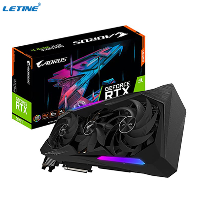 Placa gráfica mestra de MAX Covered Cooling 4gb da placa gráfica 8G do si da GIGA BYTE AORUS GeForce RTX 3070