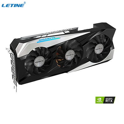 Sistema de refrigeração da placa gráfica WINDFORCE 3X de OC 8G do jogo do si de GeForce RTX 3070 da GIGA BYTE