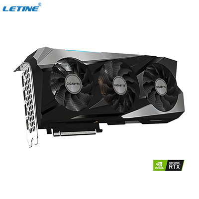 Sistema de refrigeração da placa gráfica WINDFORCE 3X de OC 8G do jogo do si de GeForce RTX 3070 da GIGA BYTE