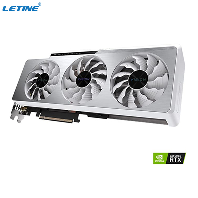 Cartão gráfico do rtx 3070 de prata de OC 8G da visão do si de GeForce RTX 3070 da GIGA BYTE de Graphic Card do mineiro da cor