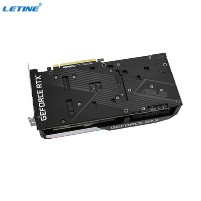 Placa gráfica ASUS DUAL-RTX3060TI-O8G-V2 do jogo de Hashrate do fechamento