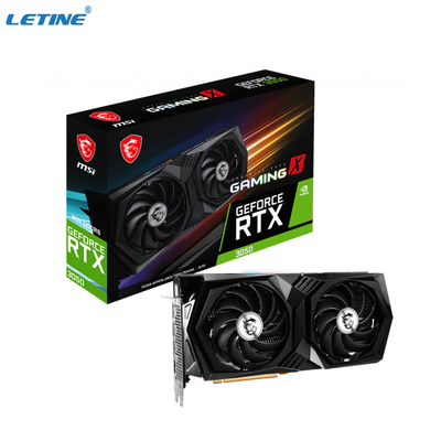 Cartão gráfico 1845Mhz da placa de vídeo de RTX3050 GPU para o equipamento de ETH GPU