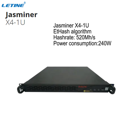 A mineração de Ethash ETH etc. Asic faz à máquina o mineiro de Jasminer X4 1U 520MH 240W Ethereum