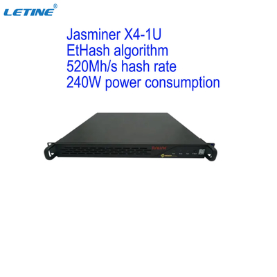A mineração de Ethash ETH etc. Asic faz à máquina o mineiro de Jasminer X4 1U 520MH 240W Ethereum