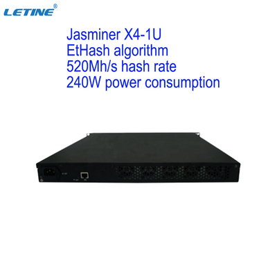 A mineração de Ethash ETH etc. Asic faz à máquina o mineiro de Jasminer X4 1U 520MH 240W Ethereum