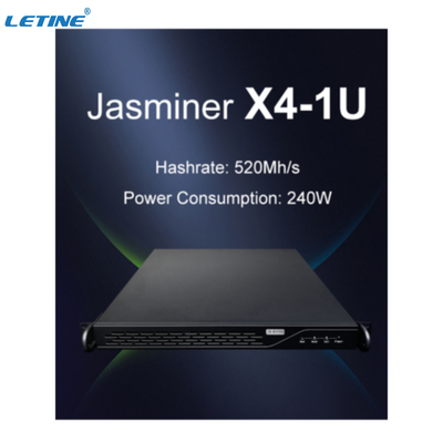 Mineração cripto ETH etc. de Jasminer X4-C 1U 450Mh/S do mineiro da casa do algoritmo de EtHash