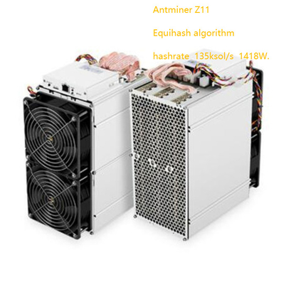 Algoritmo de Used Bitmain Antminer Z11 135ksol Equihash do mineiro da mão da moeda segunda de ZEC