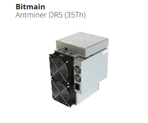 Mineiro Bitmain Antminer DR5 35o 1610W da moeda do RCI do algoritmo Blake256R14