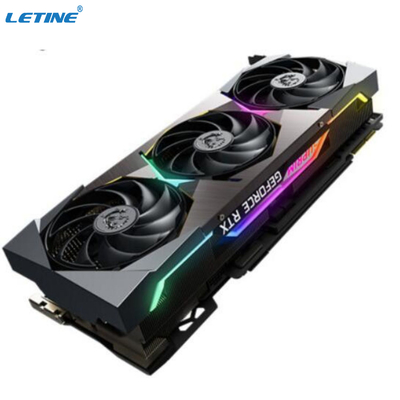 O mineiro Graphic Card RTX 3090TI Msi SUPRIM X 24GB GDDR6X 384 de 3 fãs mordeu 480W