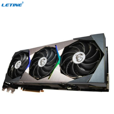 O mineiro Graphic Card RTX 3090TI Msi SUPRIM X 24GB GDDR6X 384 de 3 fãs mordeu 480W