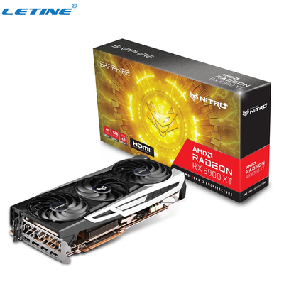 Mineiro mordido Video Card Sapphire Nitro + Radeon RX 6900 XT AMD de 16GB 256 DDR6 Gpu