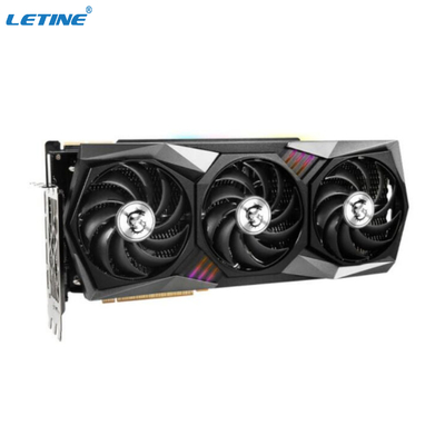 Microplaqueta da placa gráfica GA106 do trio 24G do jogo de GDDR6 Nvidia Msi Geforce Rtx 3090
