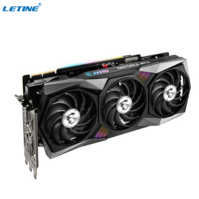 Microplaqueta da placa gráfica GA106 do trio 24G do jogo de GDDR6 Nvidia Msi Geforce Rtx 3090