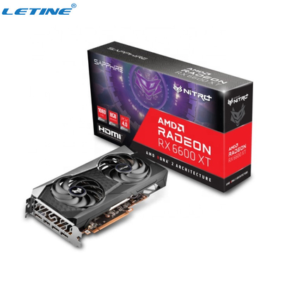 Mineiro mais fresco Graphic Card Sapphire Rx 6600xt Nitro+ 8gb Gddr6 128bit do fã