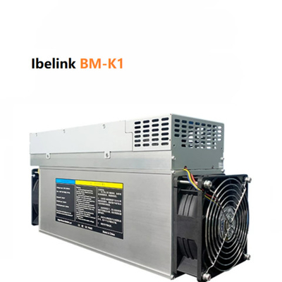 hashrate 5.3Th/s do iBeLink BM-K1 que mina o consumo de potência 835W do algoritmo de Kadena.