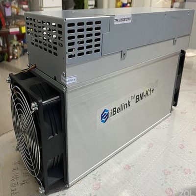 hashrate 5.3Th/s do iBeLink BM-K1 que mina o consumo de potência 835W do algoritmo de Kadena.