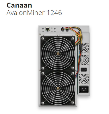 3420W Avalon Asic Miner Avalon 1246 90Th 87TH algoritmos de SHA 256
