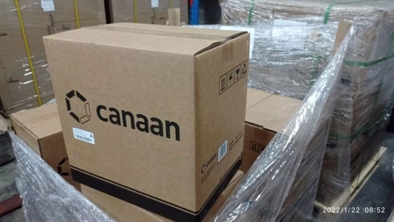 Algoritmo de Machine Canaan Avalon 1246 85T SHA 256 do mineiro de Bitcoin da inteligência artificial