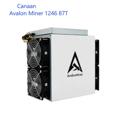 Algoritmo de Canaan Avalon 1246 87T SHA 256 do mineiro de A1246 87T BTC Asic