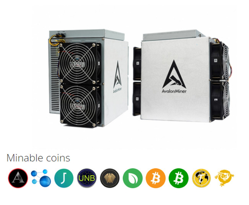 Microplaqueta do tamanho de Canaan Avalon 1246 90T 16 nanômetro do mineiro de A1246 90T BTC Asic