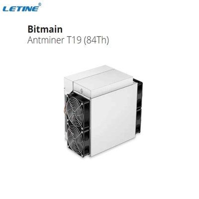Mineiro de Antminer T19 88Th conservado em estoque 84TH Bitmain SHA-256 Bitcoin BTC
